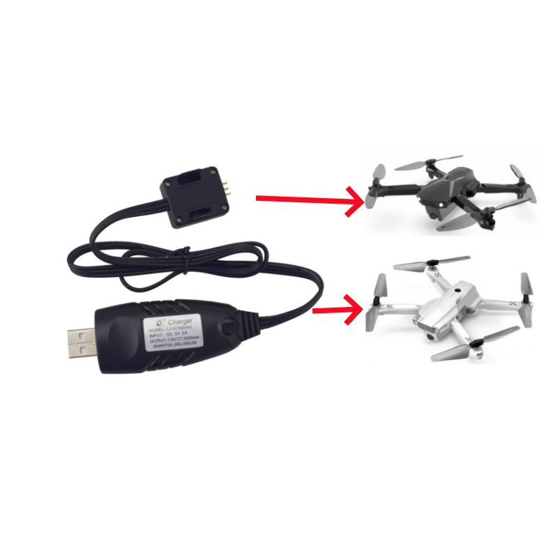 Drone Battery Charger - Cable de Carga USB para Dron