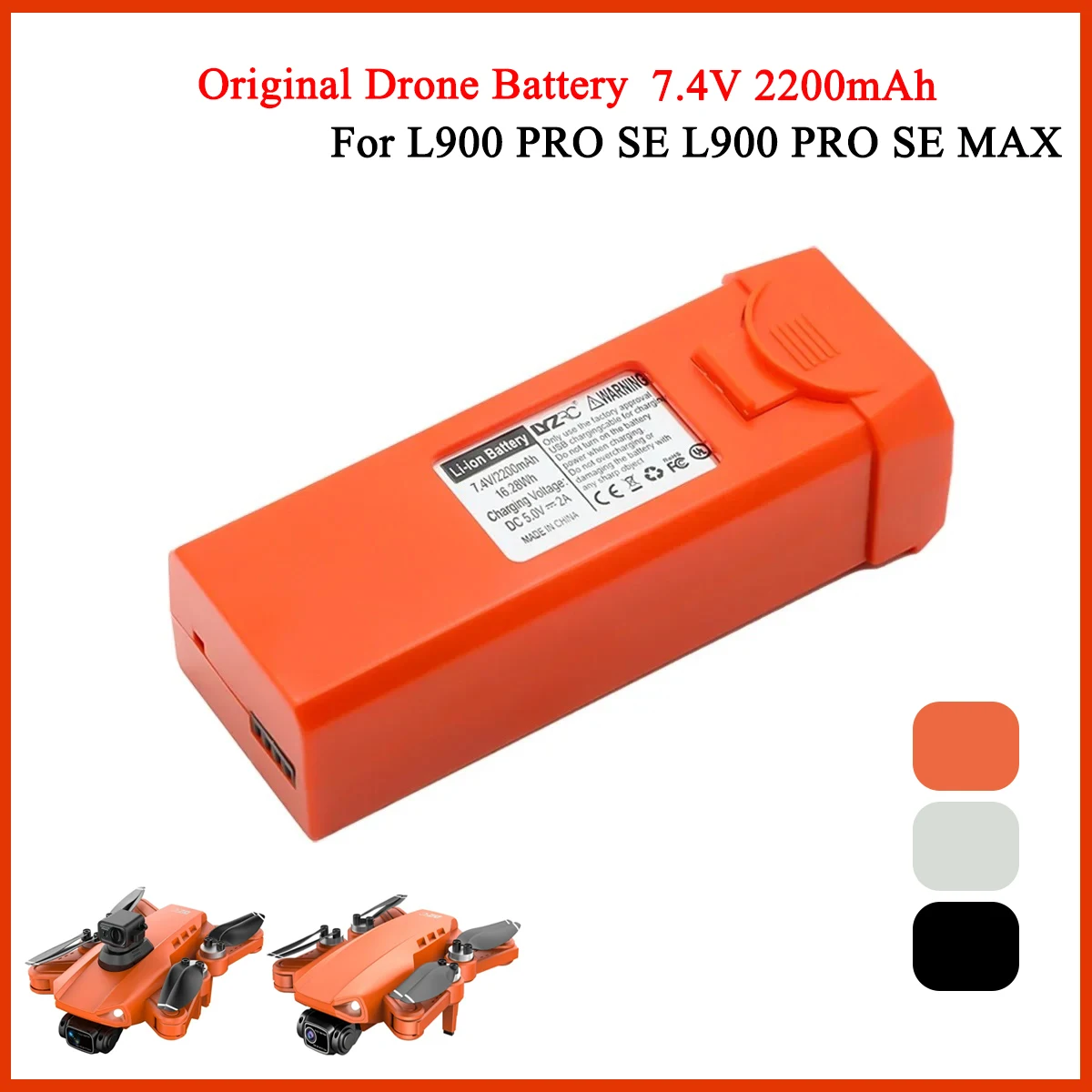 Drone Battery Li-Ion - Batería Para Dron L900 PRO SE