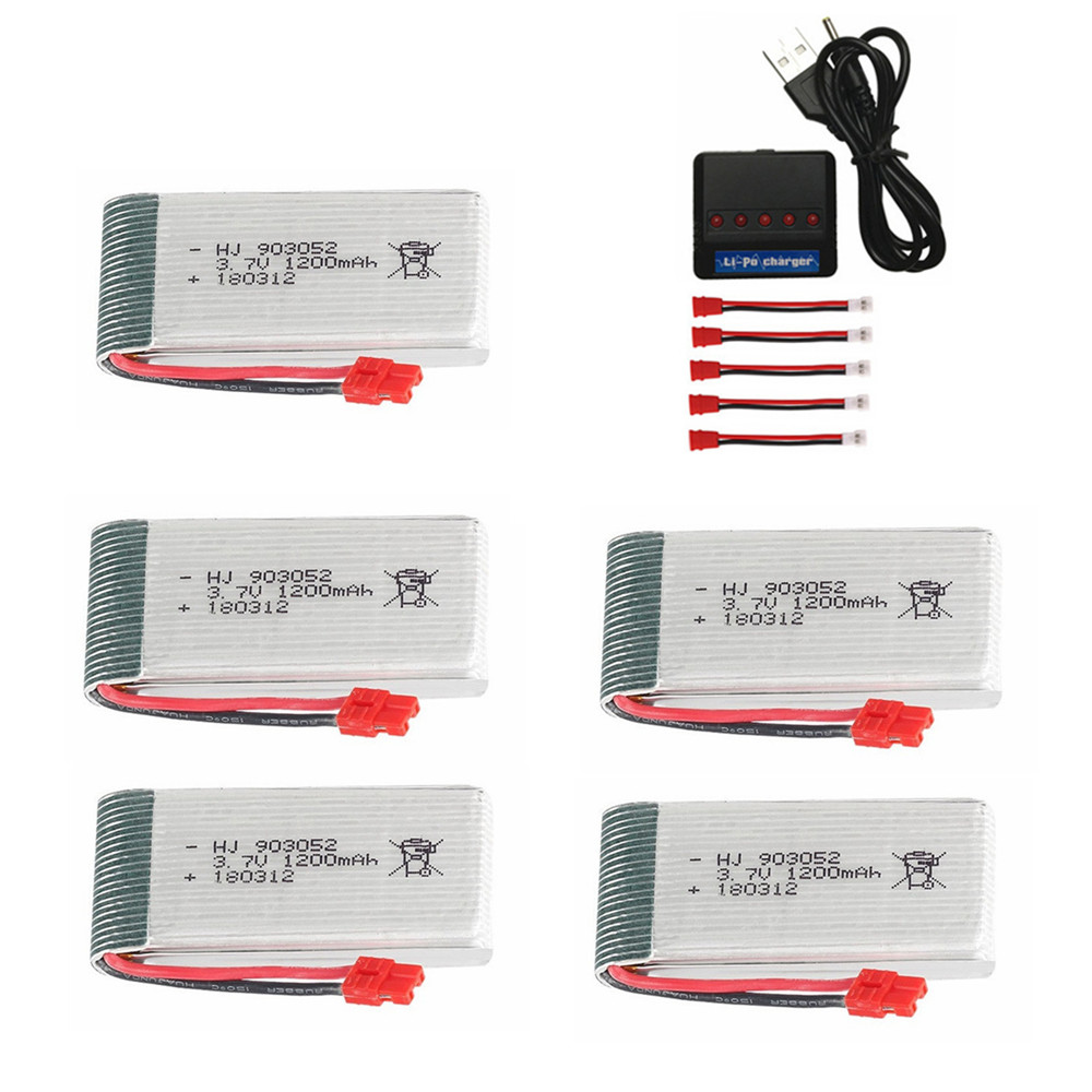 Drone Battery Charger - Batería lipo 3,7 V 1200mAh 903052