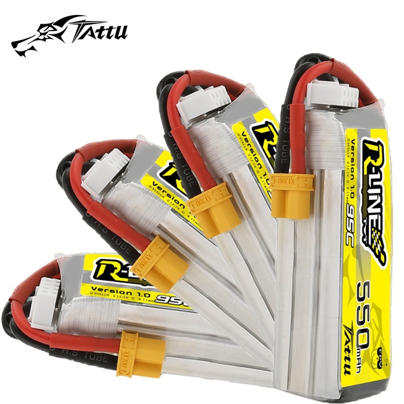 Drone Battery 3S - Batería Lipo TATTU R-LINE 1,0 550mAh