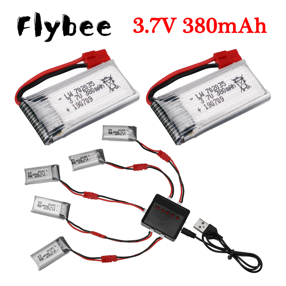 Drone Battery Charger - Batería Lipo de 3,7 V, 380mAh