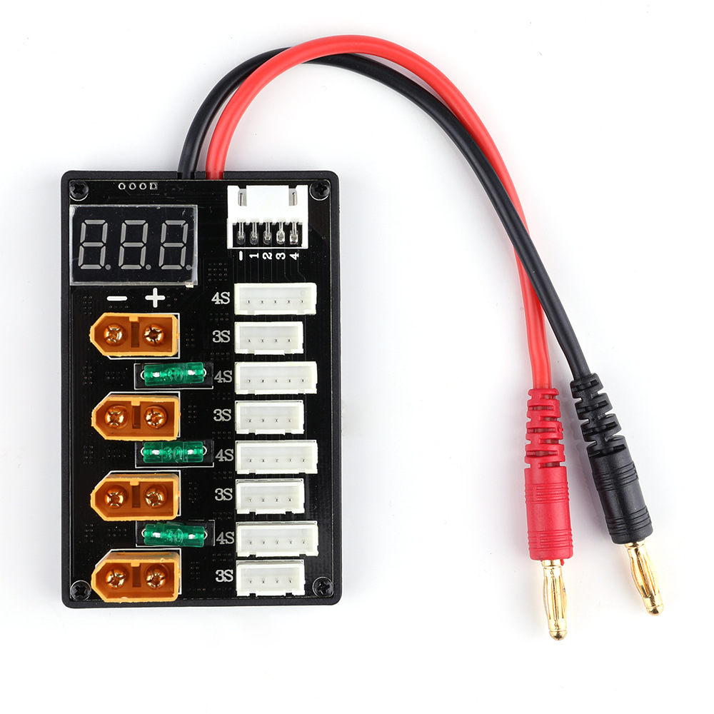 Drone Battery Parallel Board - Enchufe XT60 3S 4S batería Lipo,