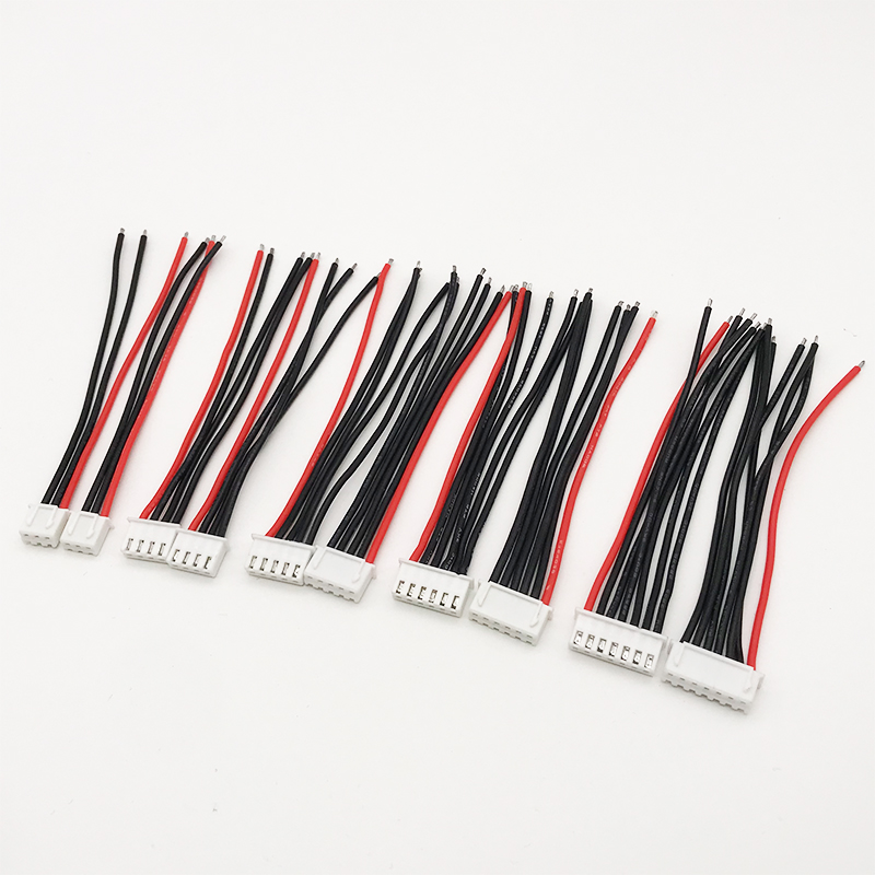 Drone Battery 6S - 10 unids/lote 1S/2S/3S/4S/5S/6S/8S Cable cargador de