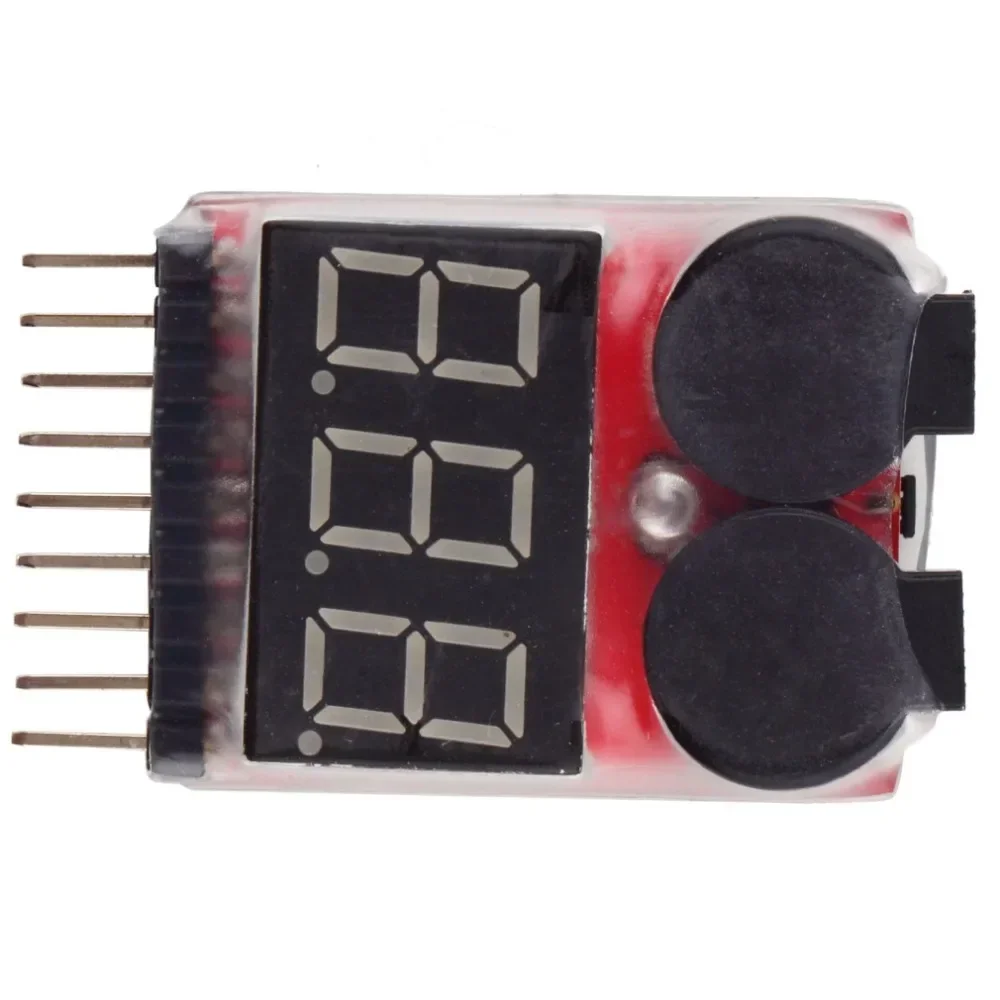 Drone Battery Alarm - 1/2/5 Uds RC voltaje pantalla batería