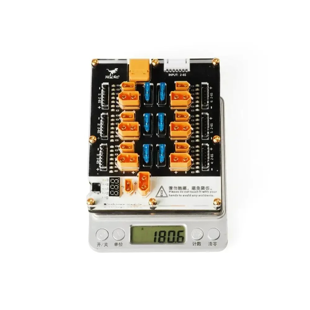 Placa de Carga Paralela HGLRC  - Drone Battery Parallel Board reseña y precio