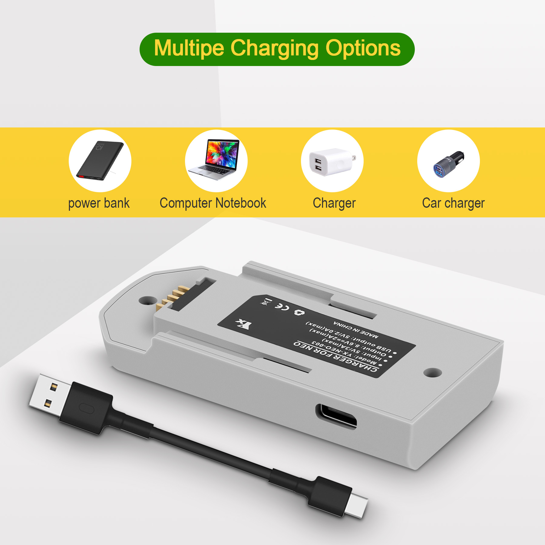 Cargador de batería USB bidire - Drone Battery Balance Charger reseña y precio