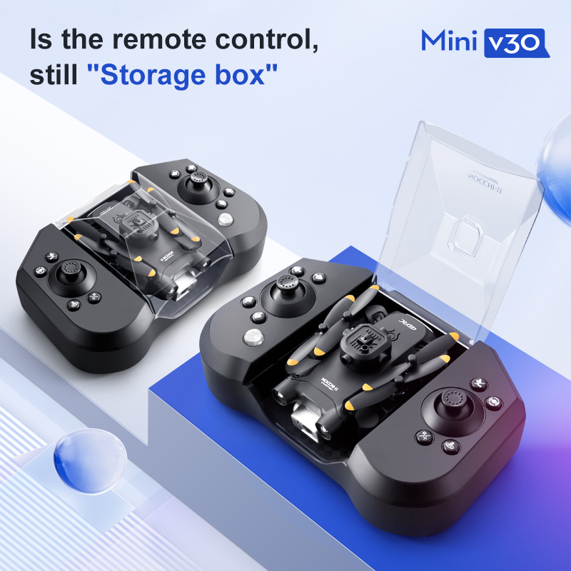 Mini Dron V30 WiFi FPV con cám - Drone Battery Case reseña y precio