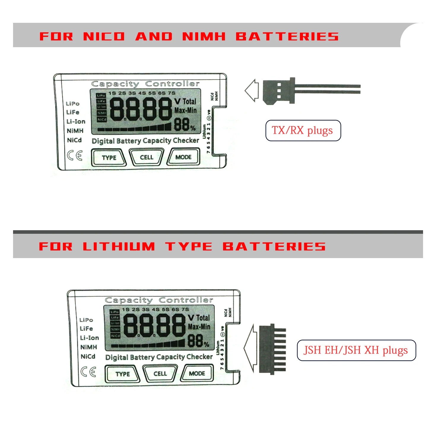 Medidor de Batería Digital RC  - Drone Battery Alarm reseña y precio