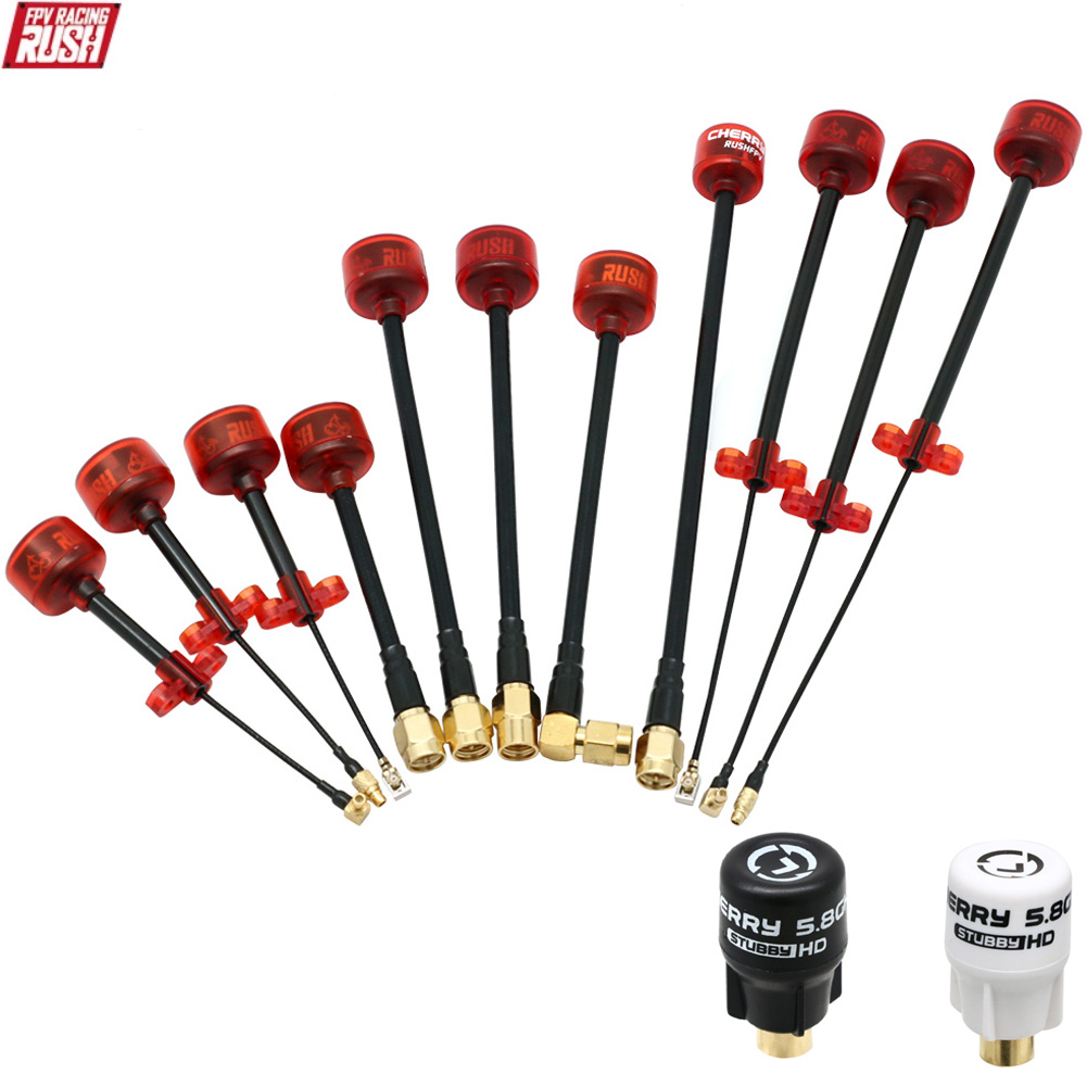 Rush Cherry FPV 5,8G antena LH - Drone Battery Connector reseña y precio