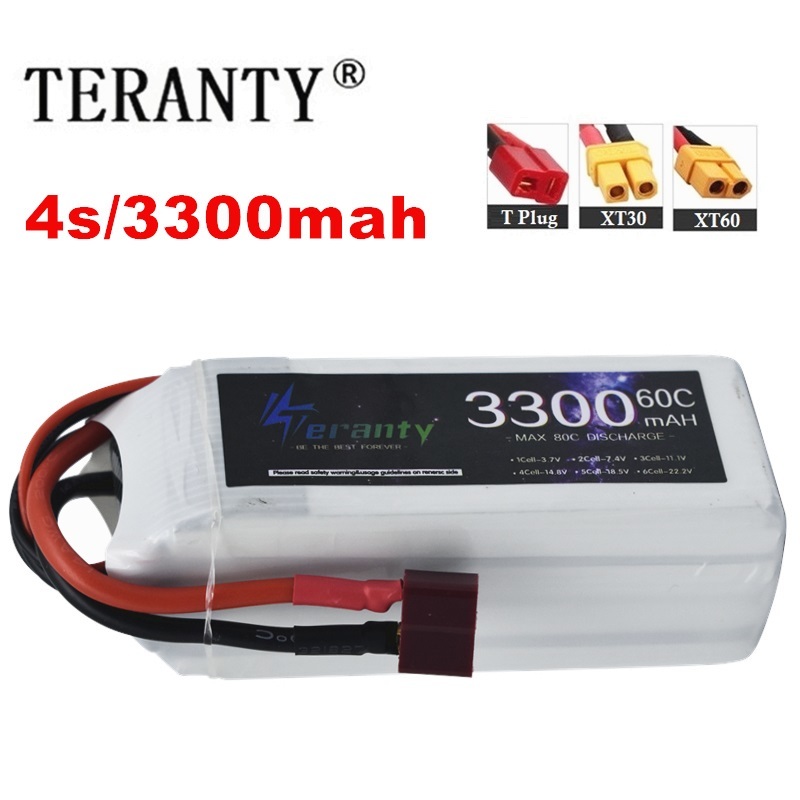 Batería recargable LiPo 4S 330 - Drone Battery Connector reseña y precio