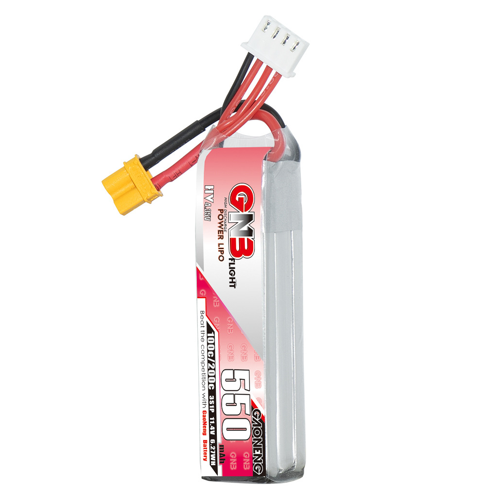 Batería Lipo GNB HV 11,4 V 550 - Drone Battery Plate reseña y precio