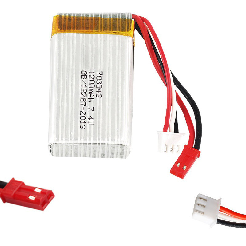 Batería Lipo 2S 7.4V 1200mAh 7 - Drone Battery Plate reseña y precio