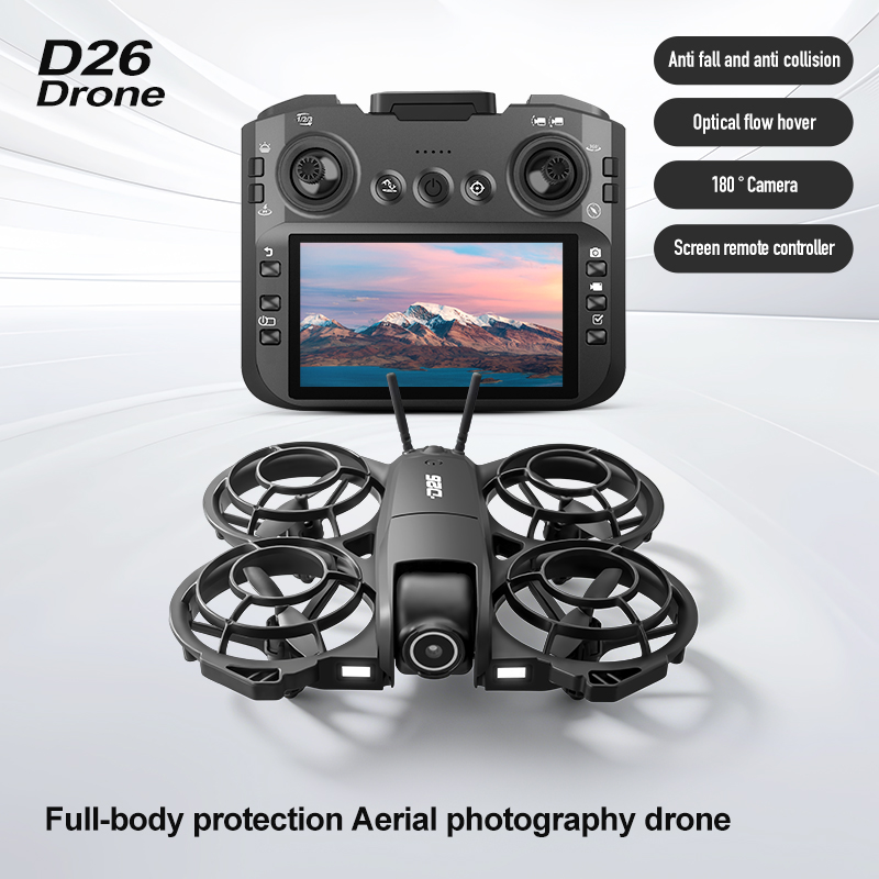 Dron D26 4K Aéreo HD 180 °   D - Drone Battery Balance Charger reseña y precio