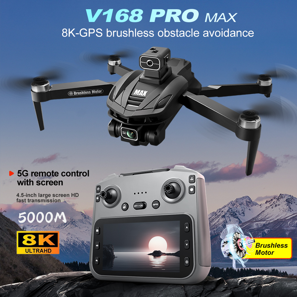 V168 PRO Max GPS Drone 8K Prof - Drone Battery Balance Charger reseña y precio