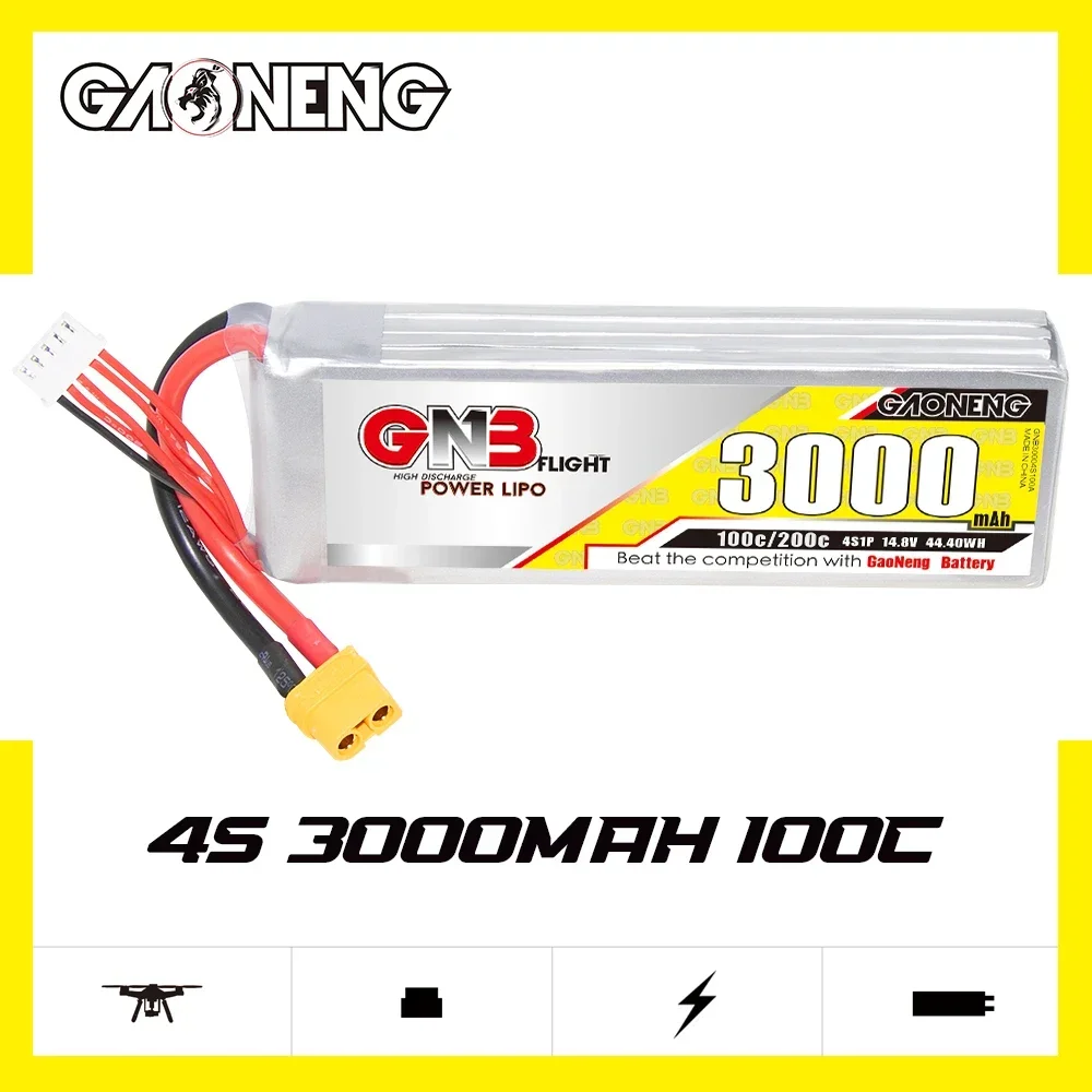 GAONENG GNB 3000mAh 4S 100C 20 - Drone Battery 4S reseña y precio