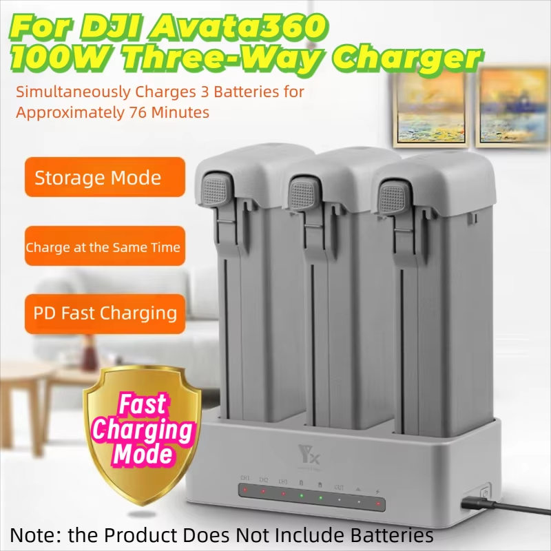 Cargador rápido de tres vías p - Drone Battery Balance Charger reseña y precio