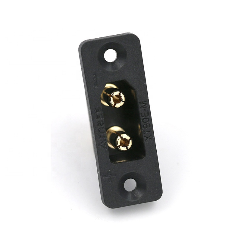 30PCSAmass negro XT90E-M conec - Drone Battery Connector reseña y precio