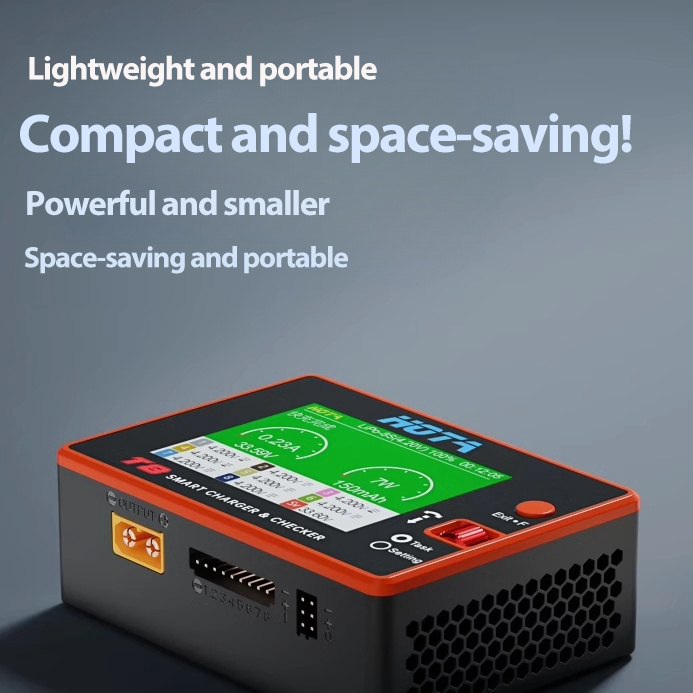 Cargador Inteligente HOTA T8 p - Drone Battery Smart reseña y precio