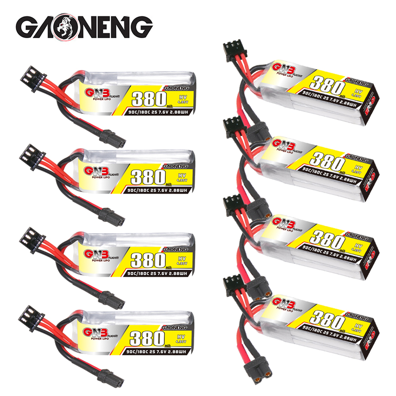 Batería Lipo GNB 2S 7,6 V 380m - Drone Battery Plate reseña y precio