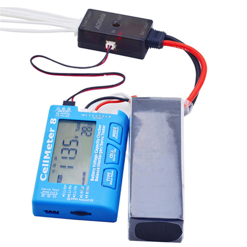 Cellmeter 8 comprobador de bat - Drone Battery Voltage Checker reseña y precio