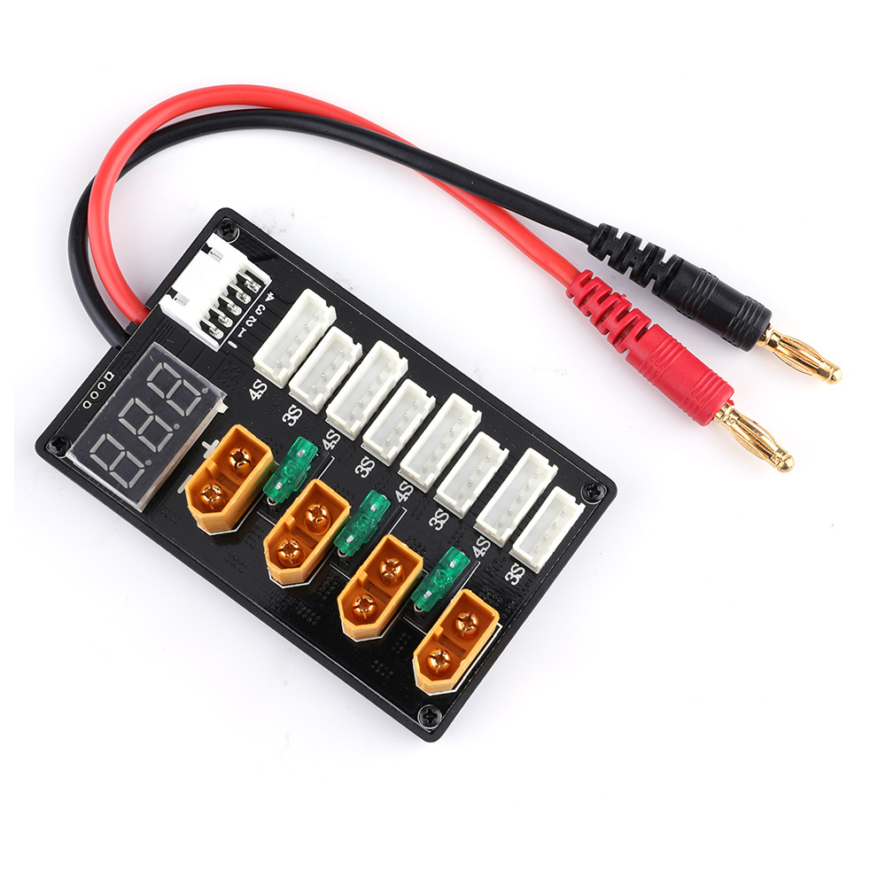 Enchufe XT60 3S 4S batería Lip - Drone Battery Parallel Board reseña y precio