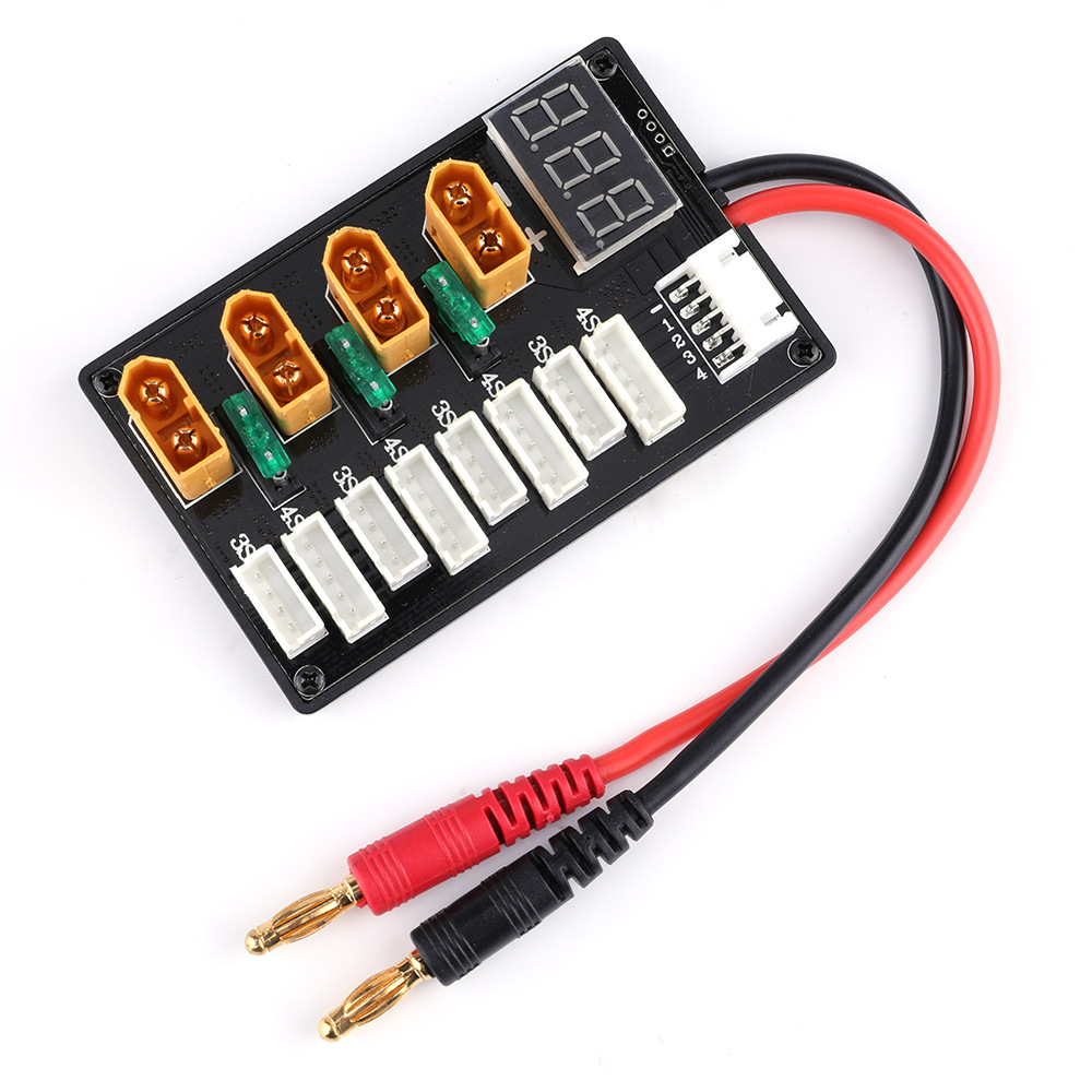Enchufe XT60 3S 4S batería Lip - Drone Battery Parallel Board reseña y precio