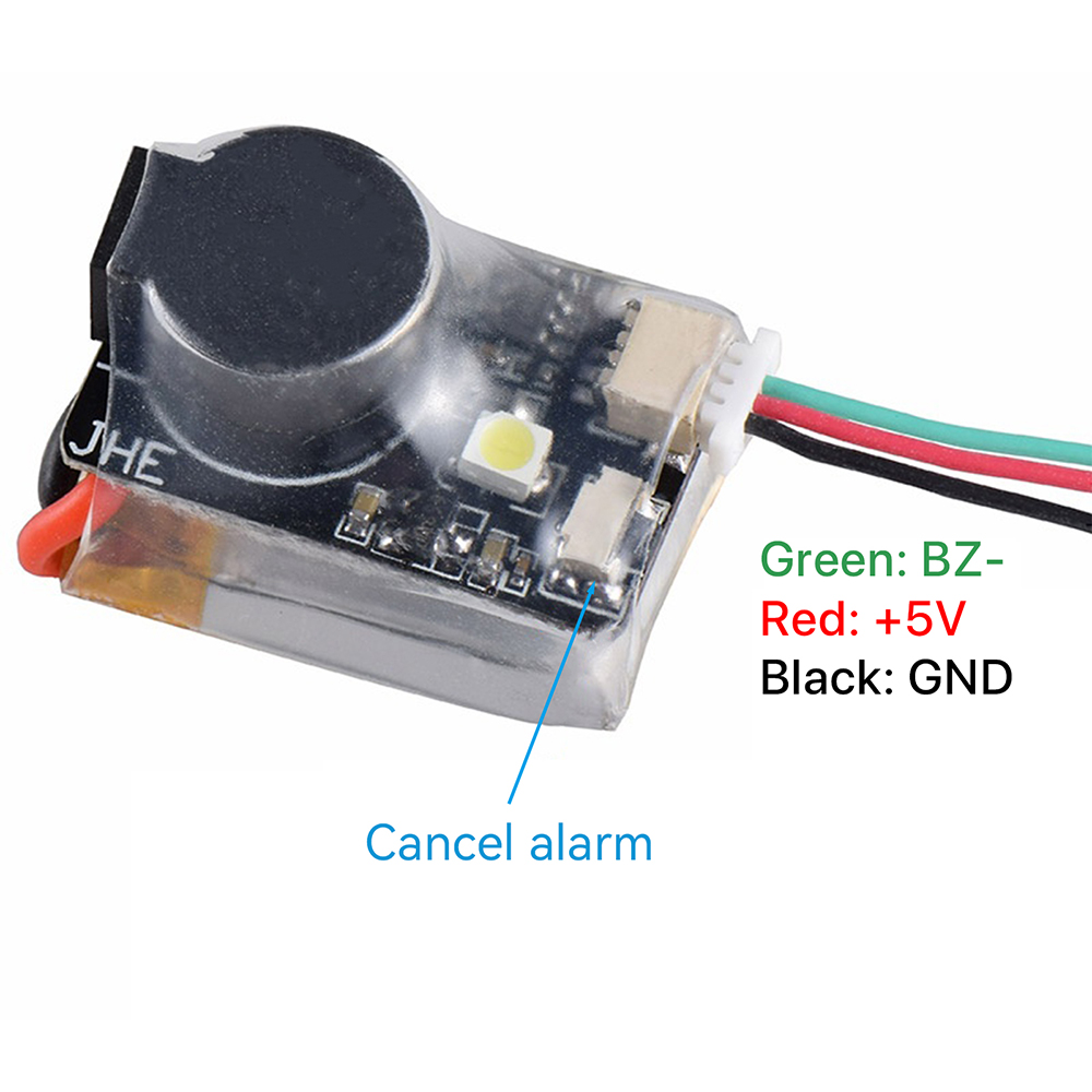 JHEMCU JHE42B/JHE20B Finder Mi - Drone Battery Alarm reseña y precio