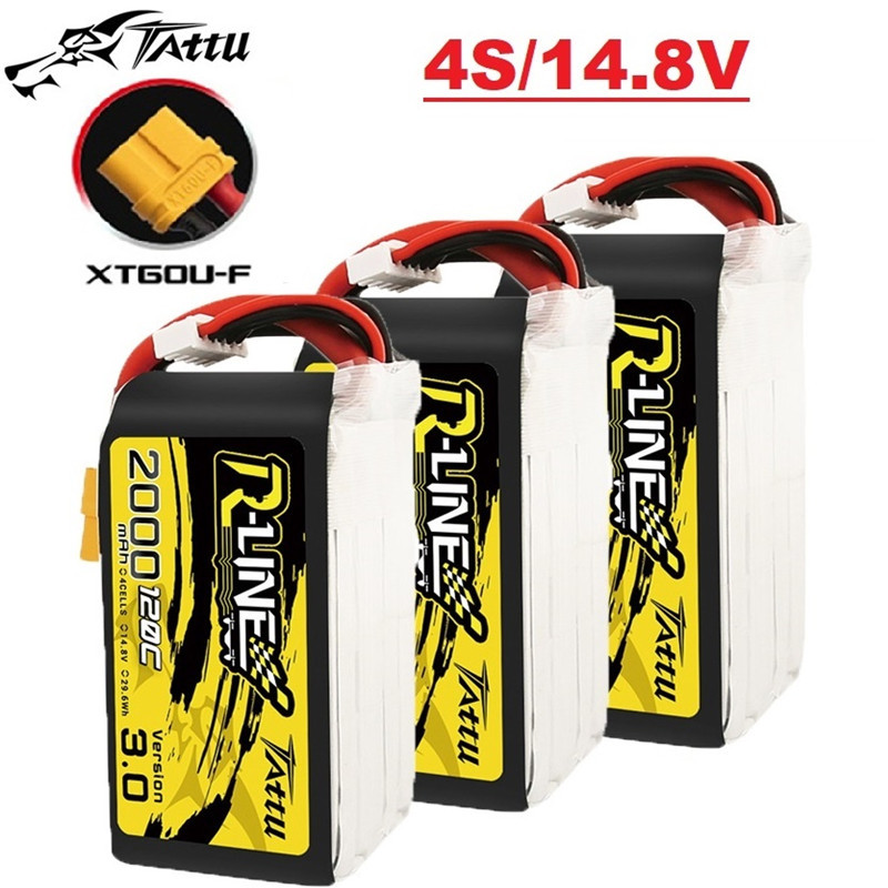 Batería Lipo TATTU R-LINE 3,0  - Drone Battery 4S reseña y precio
