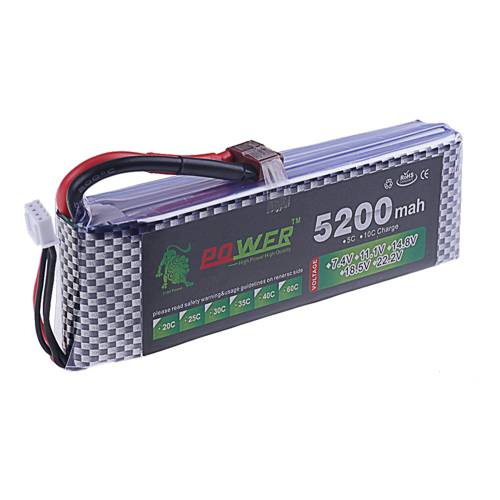 Batería Lipo 3S 11,1 V 5200mah - Drone Battery 3S reseña y precio