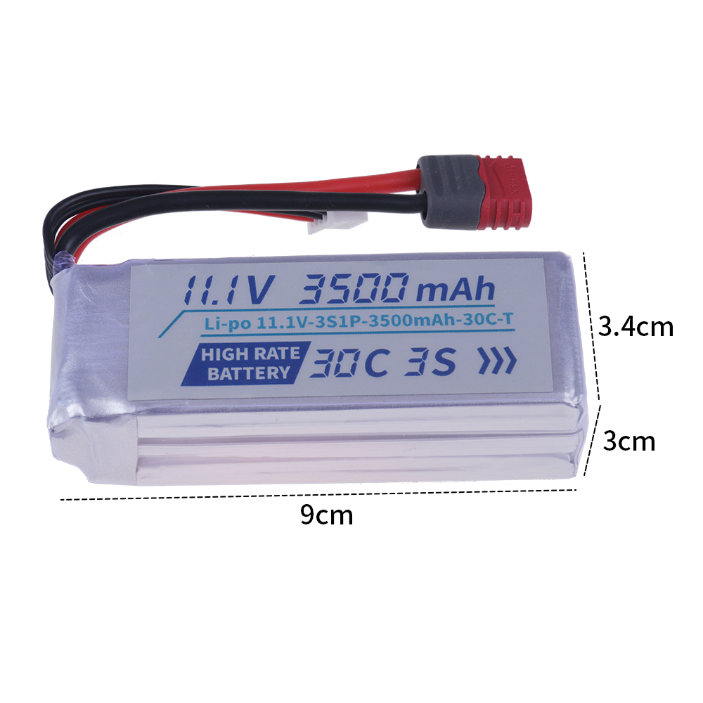 Batería Lipo de 3500 mAh, 30C, - Drone Battery 3S reseña y precio